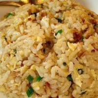 Japanese Fried Rice ( Chahan ) · Choice of Pork, Veggie or Shrimp