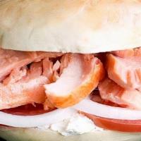 Baked Kippered Salmon Fish Sandwich (Custom Make) · Our Atlantic kippered salmon, also known as baked salmon, rich in flavors this smoky delicac...