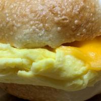 Egg Sandwich · All natural egg hot from the griddle.