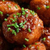 Housemade Chicken Meatballs · rustic marinara sauce, parmesan cheese, grilled baguette