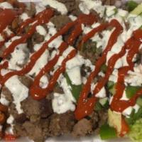 Gyro Rice Platter · Come with regular salad.