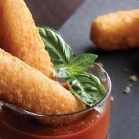 Mozzarella Sticks - · Made with whole milk mozzarella, these creamy cheese sticks are additive-free for lots of bu...