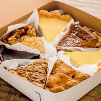 Box Of 7 Slices (Baker'S Choice) · Chosen by the staff at the time of order. *Specific flavor requests are not guaranteed, and ...