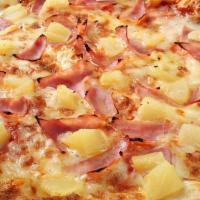 Hawaiian Pizza · Fresh ham & Diced pineapple