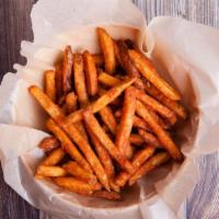 French Fries · 4 oz of French fries, prepared to a golden crisp.