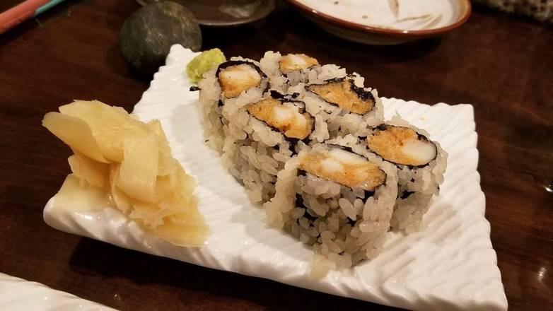 Spicy Scallops Sushi Roll · Spicy.