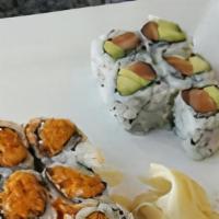 Sushi Lunch Special 2 Rolls · Any 2 sushi rolls. Sushi lunch comes with miso soup, salad.