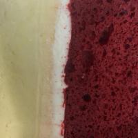 Red Velvet Cheesecake · Rich and delicious!