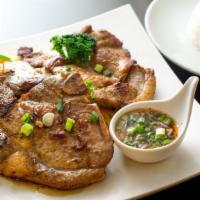 @Nine Pork Chop · Hot. Spicy. Grilled marinated pork chop in at nine style served with spicy lime sauce.