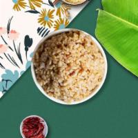 Organic Brown Rice · Get a side of organic brown rice.
