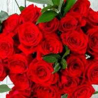 Three Dozen Red Roses · Three dozen red roses with foliage. 

Bring that WOW factor to that special someone!