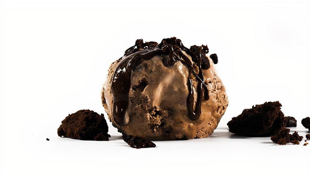 Chocolate Fudge Brownie · For chocolate lovers, our richest chocolate ice cream made with chocolate chips, bites of fresh-made organic brownies, and chocolate fudge. You cannot go wrong with chocolate fudge brownie flavor ice cream.
