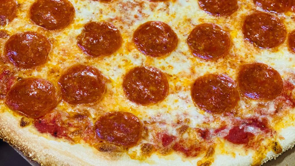 Family Pizza Night Deal (New) · 1 large cheese pizza 
1 large pepperoni pizza 
10 pieces buffalo  wings 
 6 pieces mozzarella sticks (app)