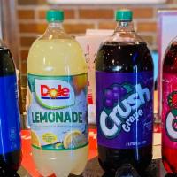 2 Liter Soda · Strawberry,Pepsi . Grape , lemonade , ginger ale
Sierra Mist  , Diet Pepsi. .