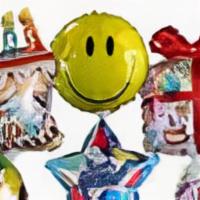 Mylar Balloon · small balloon 6 inch. in the description tell us which one you would like