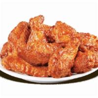 Wings · Oven roasted wings with flavor of your choice. 
Buffalo | BBQ | Garlic Parm | Lemon Pepper |...