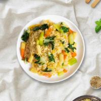 Pride Fried Rice · Thai style fried rice, carrot, onion, garlic, tomato, cabbage, mushroom, cauliflower, brocco...