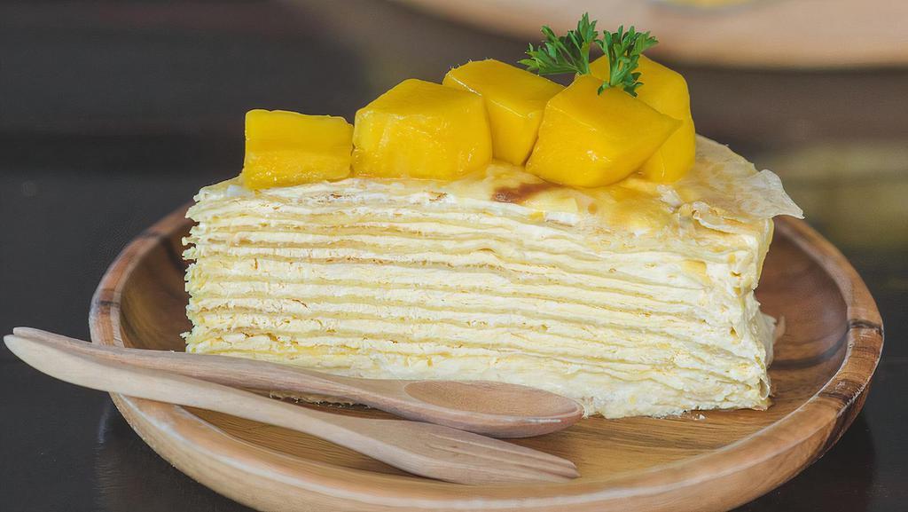 Mango Crepe Cake / 芒果千层蛋糕 · 