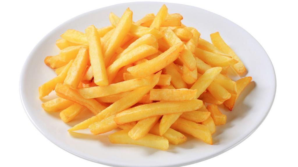 French Fries  · Deep fried crispy thin potatoes.