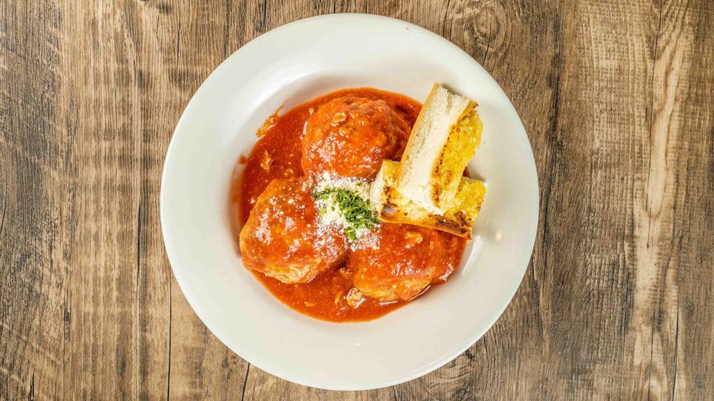 Meatballs With Marinara · Beef, Pork and Veal and Ricotta Cheese