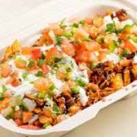 Veggie Burrito Bowl · Nopal, rice, beans,guacamole, pico de gallo, queso, cream.