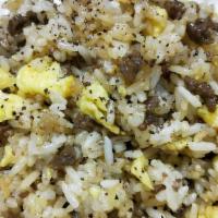 Beef Fried Rice With Black Truffle/ 黑松露牛肉炒饭 · 