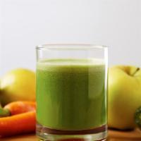 Daily Detox Juice · Fresh juice made with carrot, lemon, green apple, cucumber, and ginger.