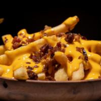 Large Cheddar And Bacon Fries · 