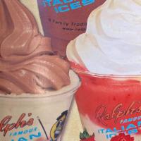 Twister · Any flavor of Italian Ice, layered between soft Ice Cream