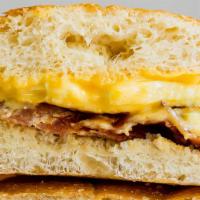 Egg Sandwich With Bacon Or Sausage · 