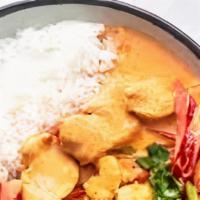 Large Curry Chicken Meal · 