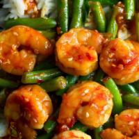 String Bean In Garlic Sauce · Spicy. Choice of hot and sour soup or miso soup or egg roll served with white rice or brown ...