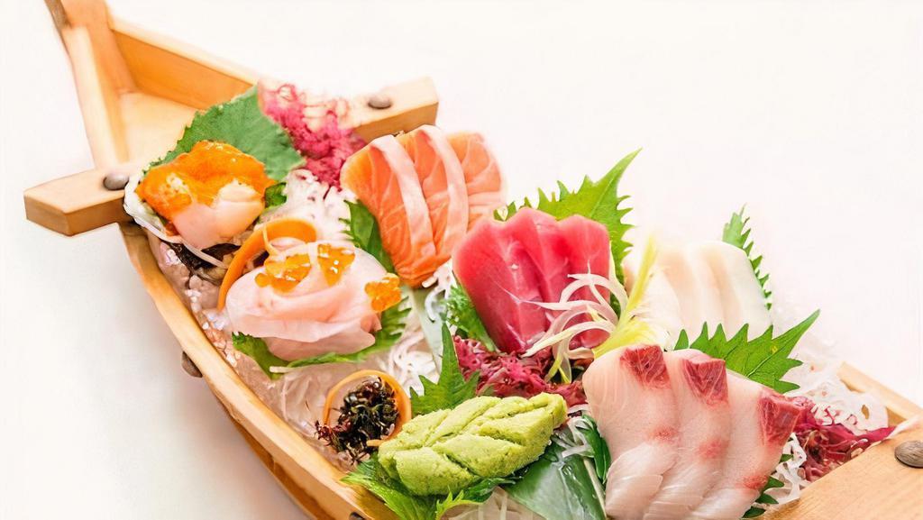 Sashimi For 1 · 15 pieces assorted fish.