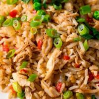 Fried Rice · Choice of vegetable, chicken, roast pork, shrimp, beef or house special (roast pork, chicken...