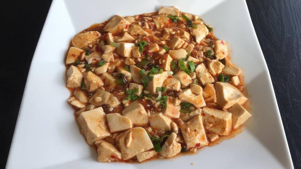 Bean Curd Szechuan Style With Meat · Hot & Spicy. Served with white rice.