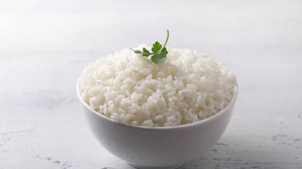 White Rice · Half pan of white can serve between ten-twenty people. Large pan of white rice can serve between 25-40 people.