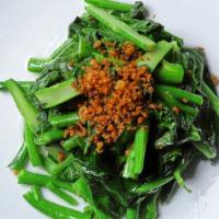 Chinese Broccoli · Stir fried Chinese broccoli in a style of your choice. Recommended with fresh garlic sauteed...