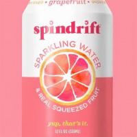 Spindrift-Grapefruit · Unsweetened sparkling water with real squeezed grapefruit