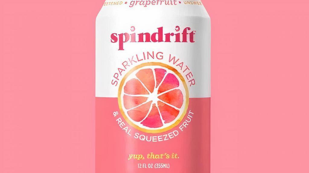 Spindrift-Grapefruit · Unsweetened sparkling water with real squeezed grapefruit
