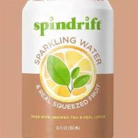 Spindrift-Tea & Lemon · Unsweetened sparkling water with brewed tea and real squeezed lemon