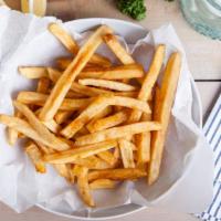 Hand-Cut French Fries · Delicious hand-cut French fries deep-fried and seasoned to perfection.