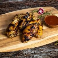 Jamaican Jerk Out Wings · (Jerk) Served with celery or carrots, and blue cheese or ranch.
