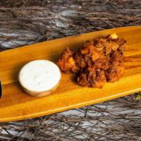 Backyard Bbq Wings · (BBQ) Served with celery or carrots, and blue cheese or ranch.