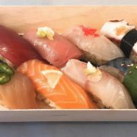 8 Piece Omakase Nigiri Omakase · Classic nigiri sushi selections.