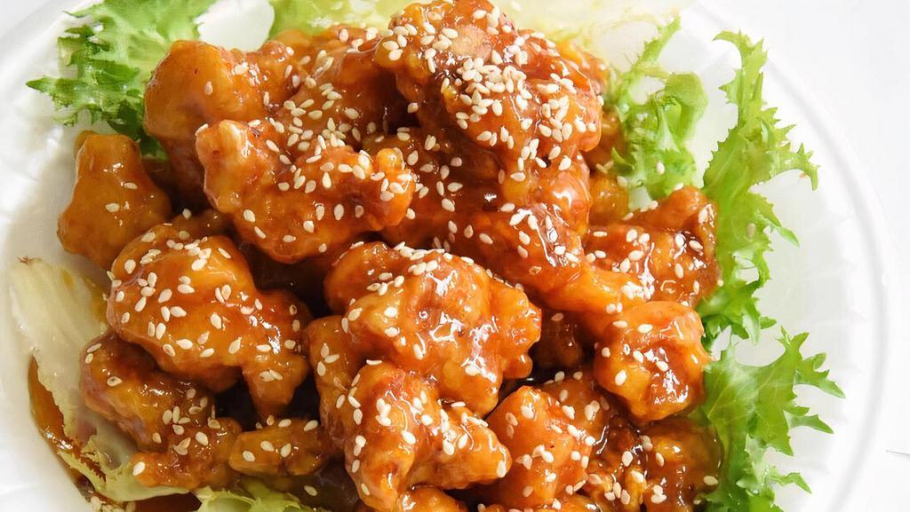 Sesame Chicken 芝麻鸡 · 