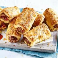 Sausage Roll · Italian sausage with red sauce and mozzarella cheese.