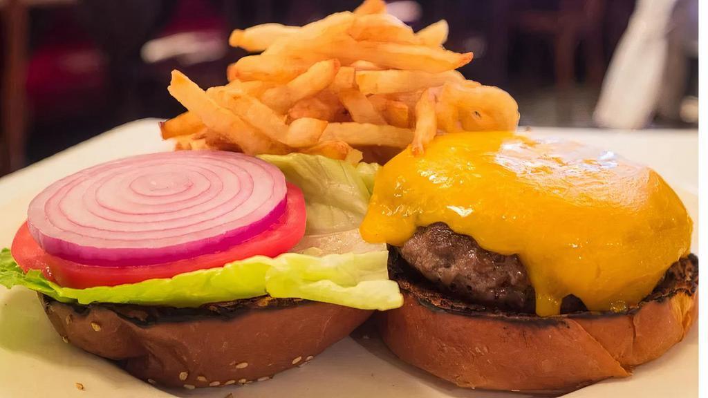 Balthazar Cheeseburger* · Classic cheddar cheeseburger using a Special Blend from Pat Lafreida served with pommes frites

Eating raw or undercooked fish, shellfish, eggs, or meat increases the risk of foodborne illnesses.