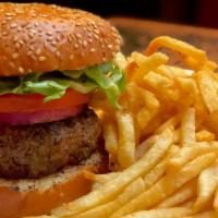 Balthazar Burger* · Classic burger using a Special Blend from Pat Lafreida served with pommes frites

Eating raw...