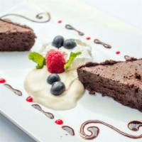 Flowerless Chocolate Cake · 