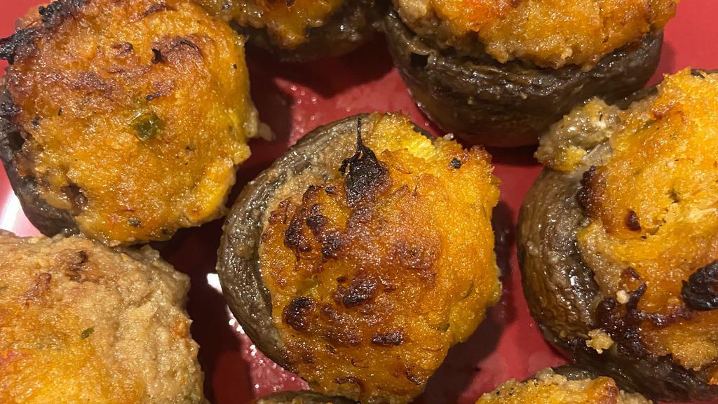 Stuffed Mushrooms · Homemade and baked to perfection!